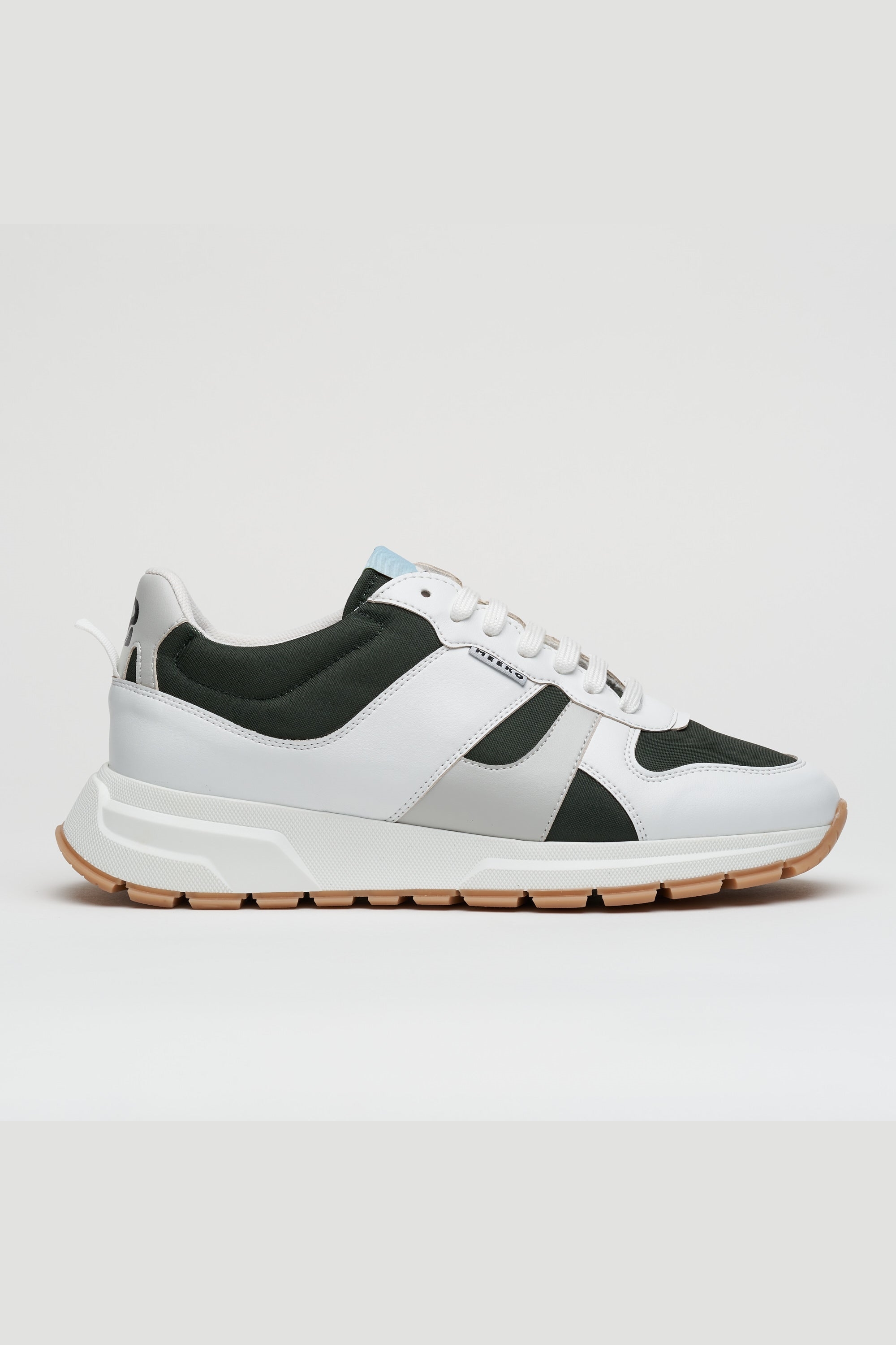 MEEKO Herren vegan Sneaker Coco Pongo Khaki Grün