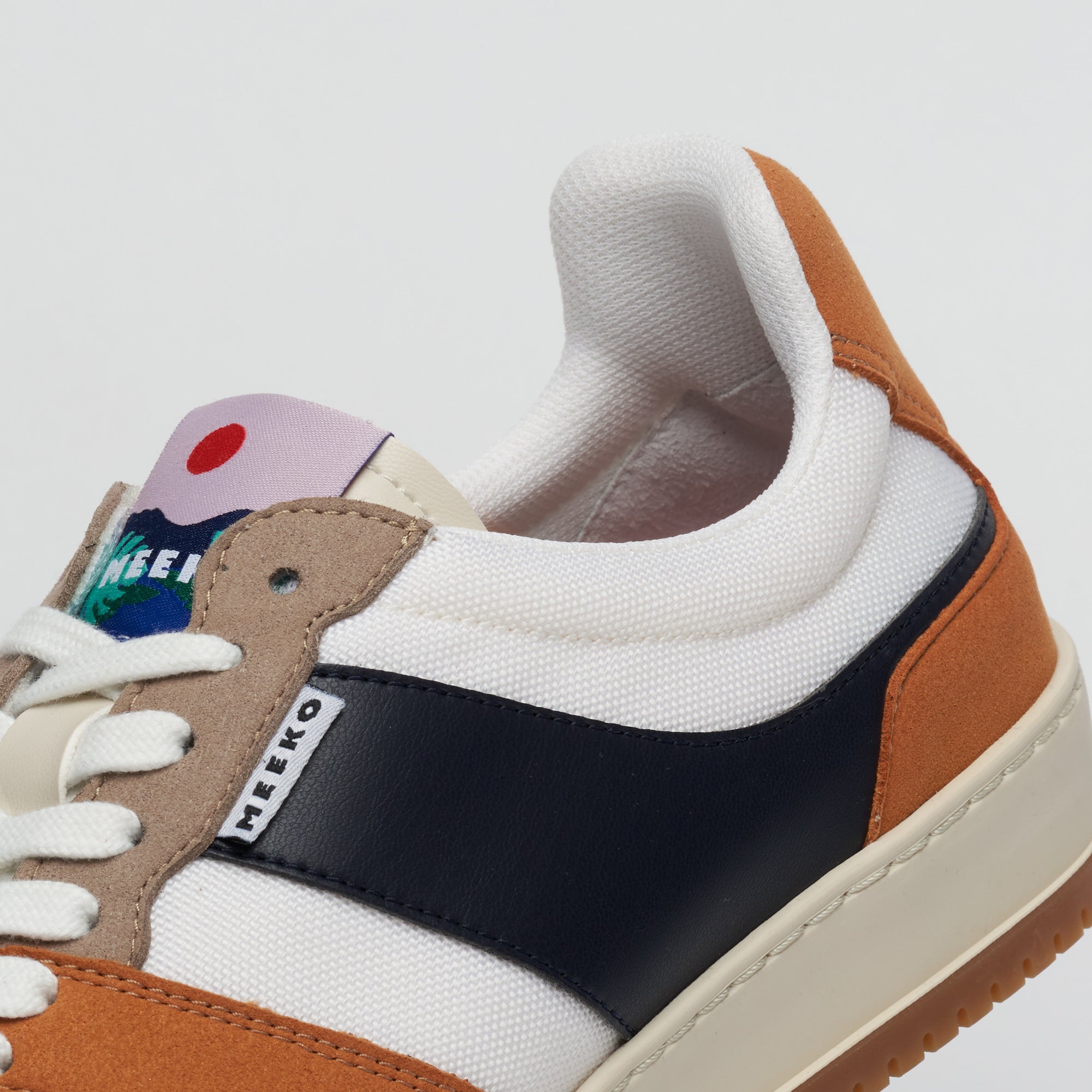 MEEKO men vegan Sneakers Kiboko Cordura Amber