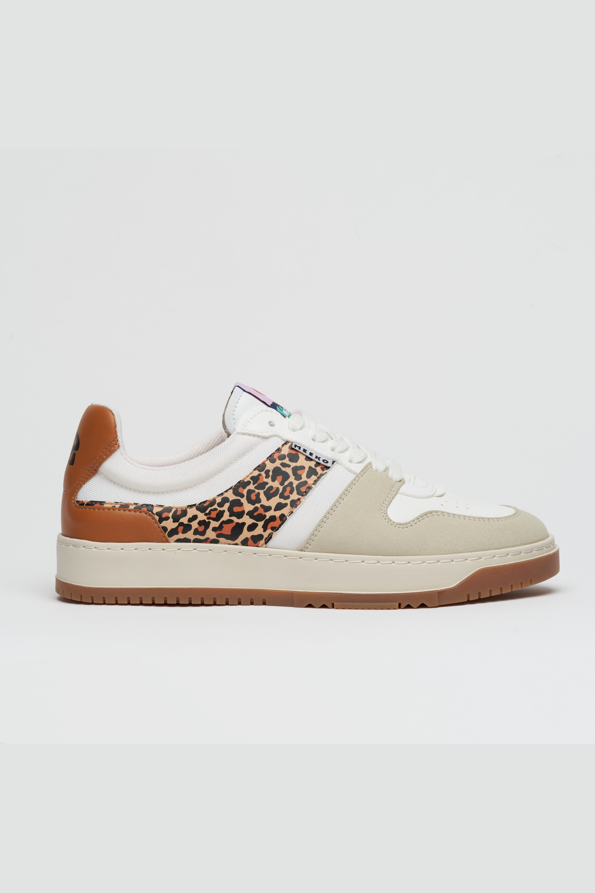 MEEKO Herren vegan Sneaker Kiboko Cordura Leopard
