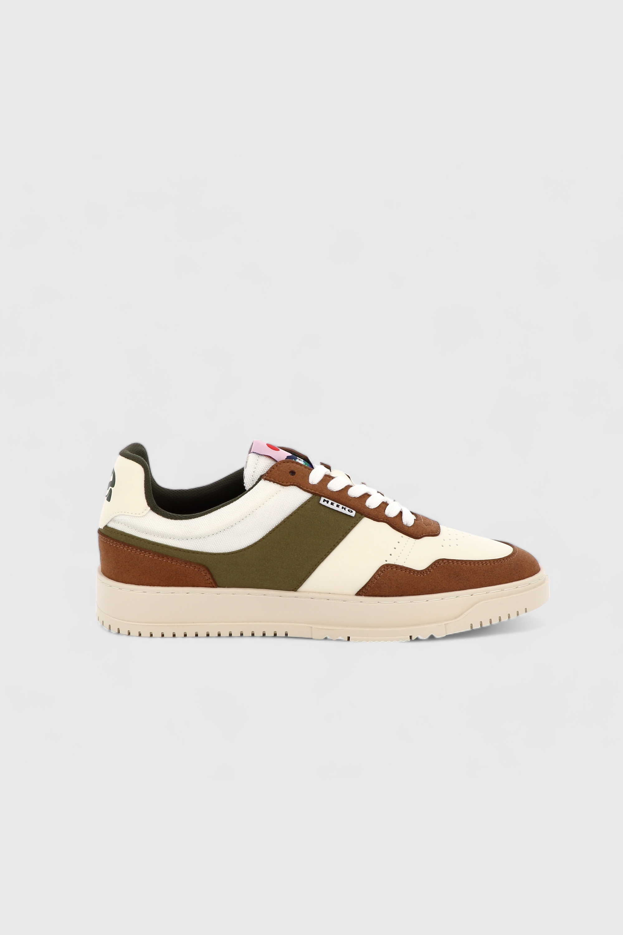 MEEKO Herren vegan Sneaker Kiboko Cordura Olive