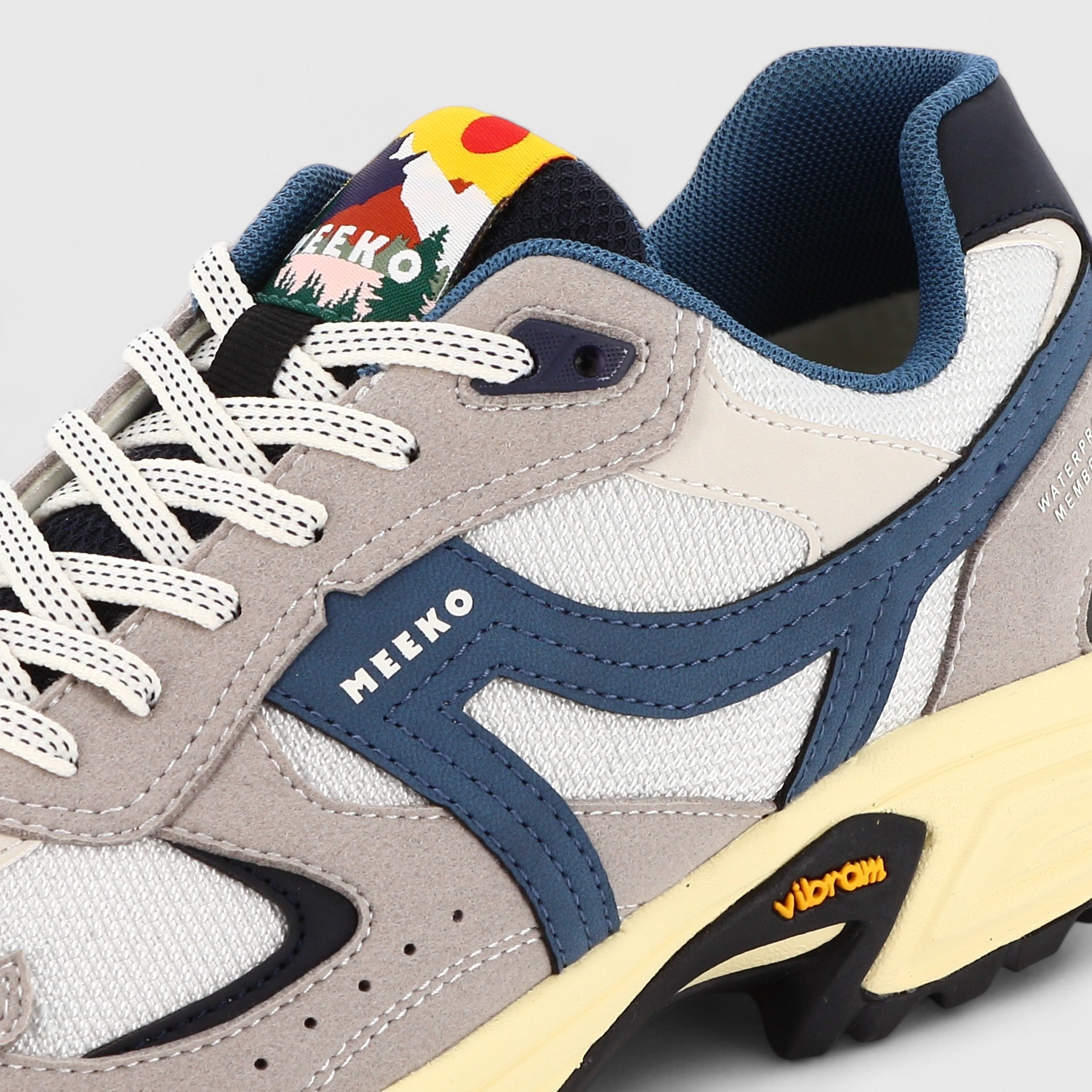 MEEKO men vegan Shoes Capra Grey