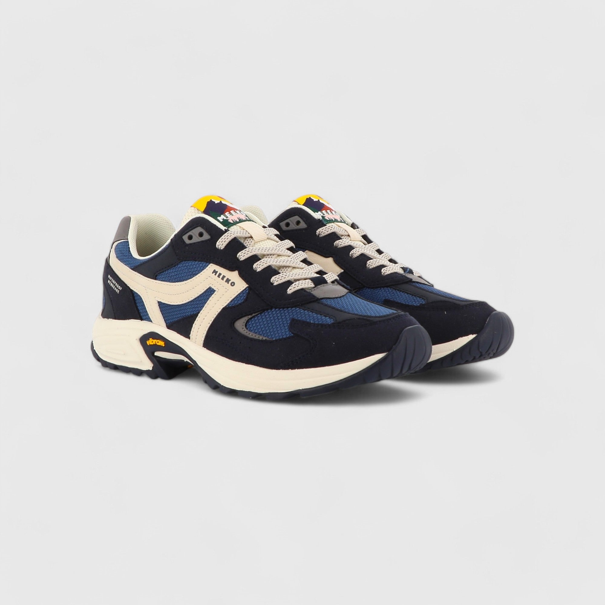 MEEKO men vegan Shoes Capra Navy