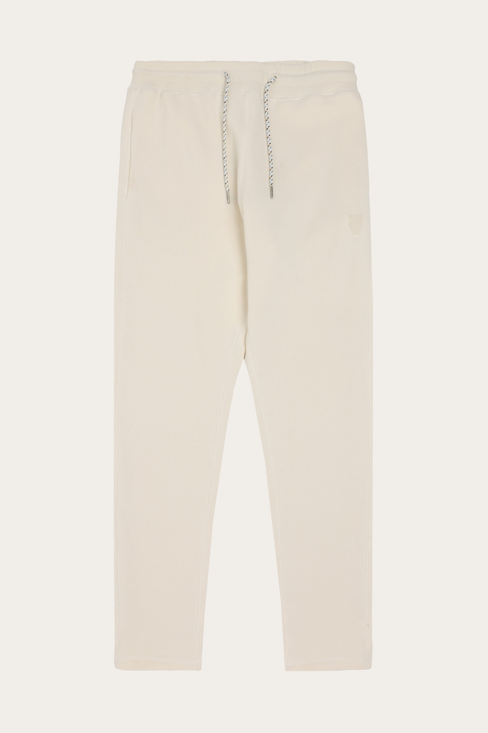 KnowledgeCotton Apparel Herren vegan Jogginghose Birke Reiher WeiÃŸ