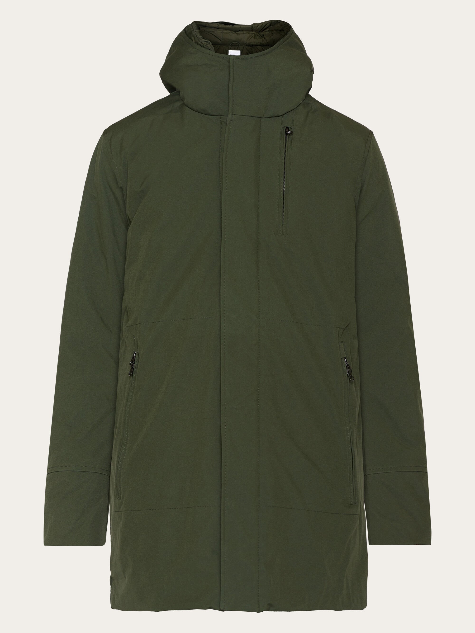 106900 - Herren vegan Jacke Long Climate Shell Forrest Night Green 106900 - Herren vegan Jacke Long Climate Shell Forrest Night Green