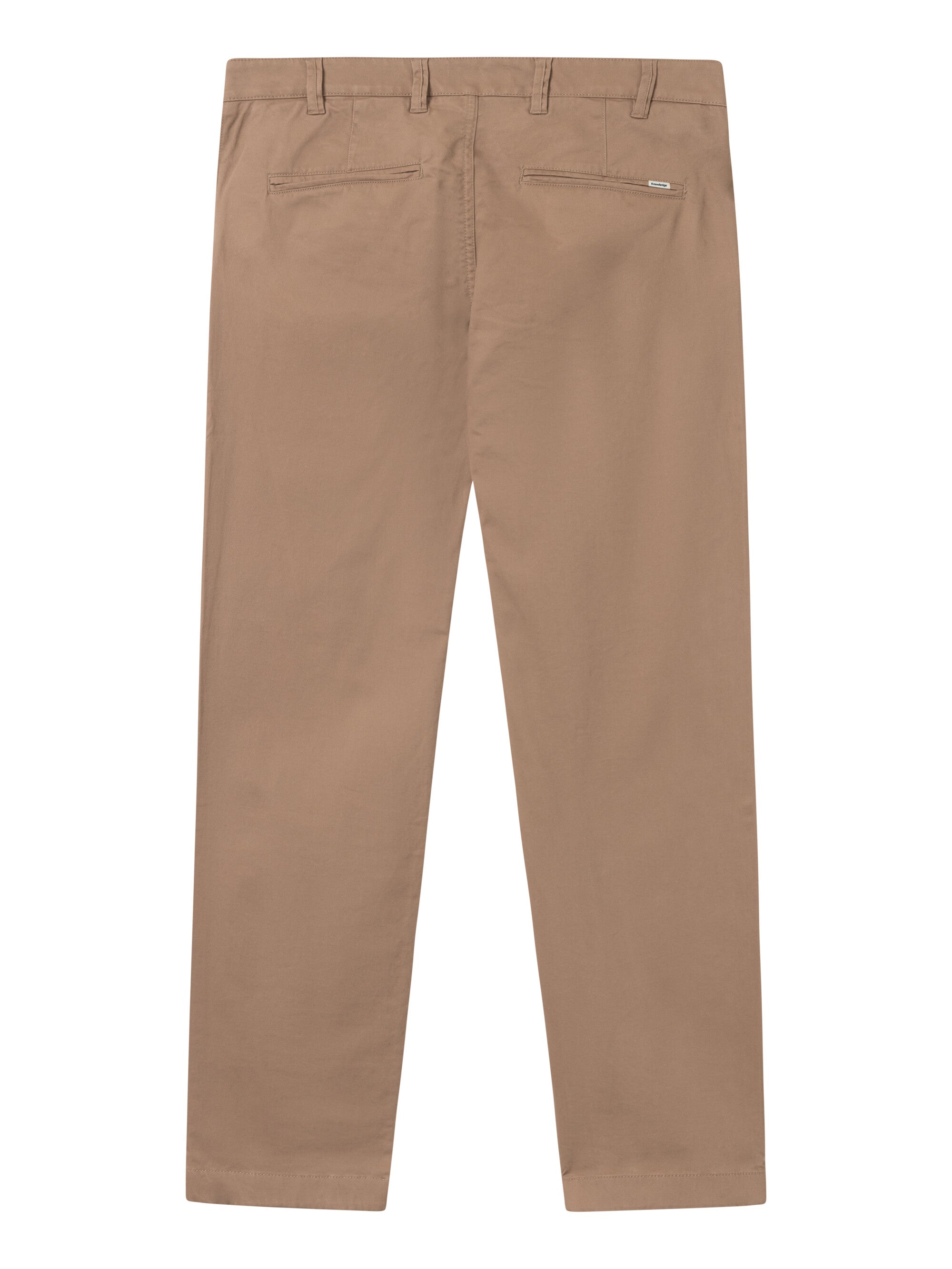 KnowledgeCotton Apparel Chino Pants Luca Slim Twill Tuffet Beige