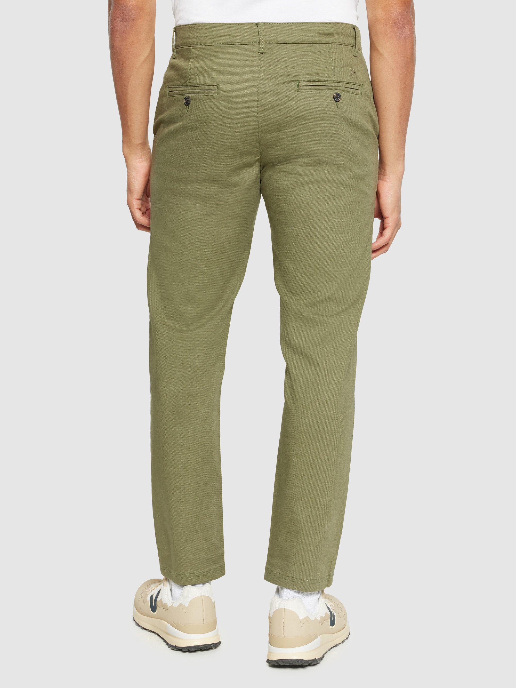 106962 - Herren vegan Hose Canvas Chuck Regular Gebrannte Olive