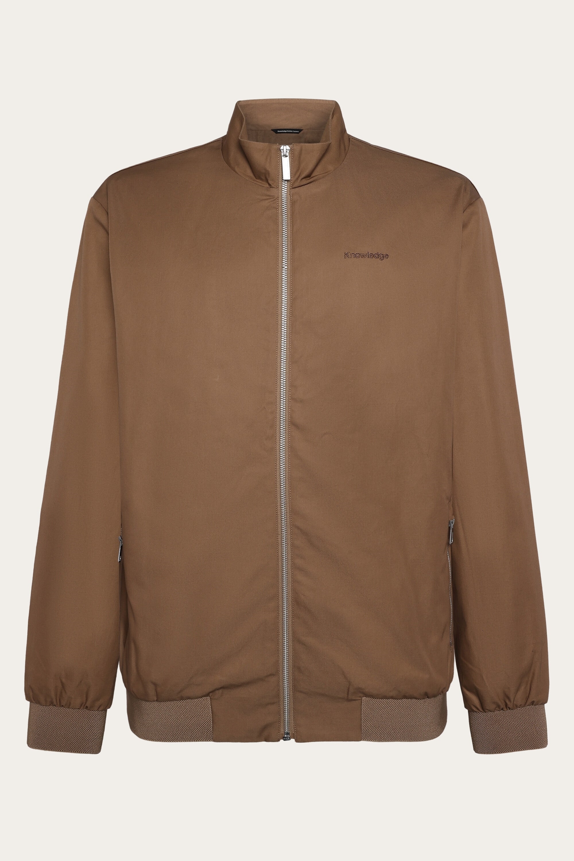 107013 - Herren vegan Bomberjacke Canvas Light Tuffet Braun