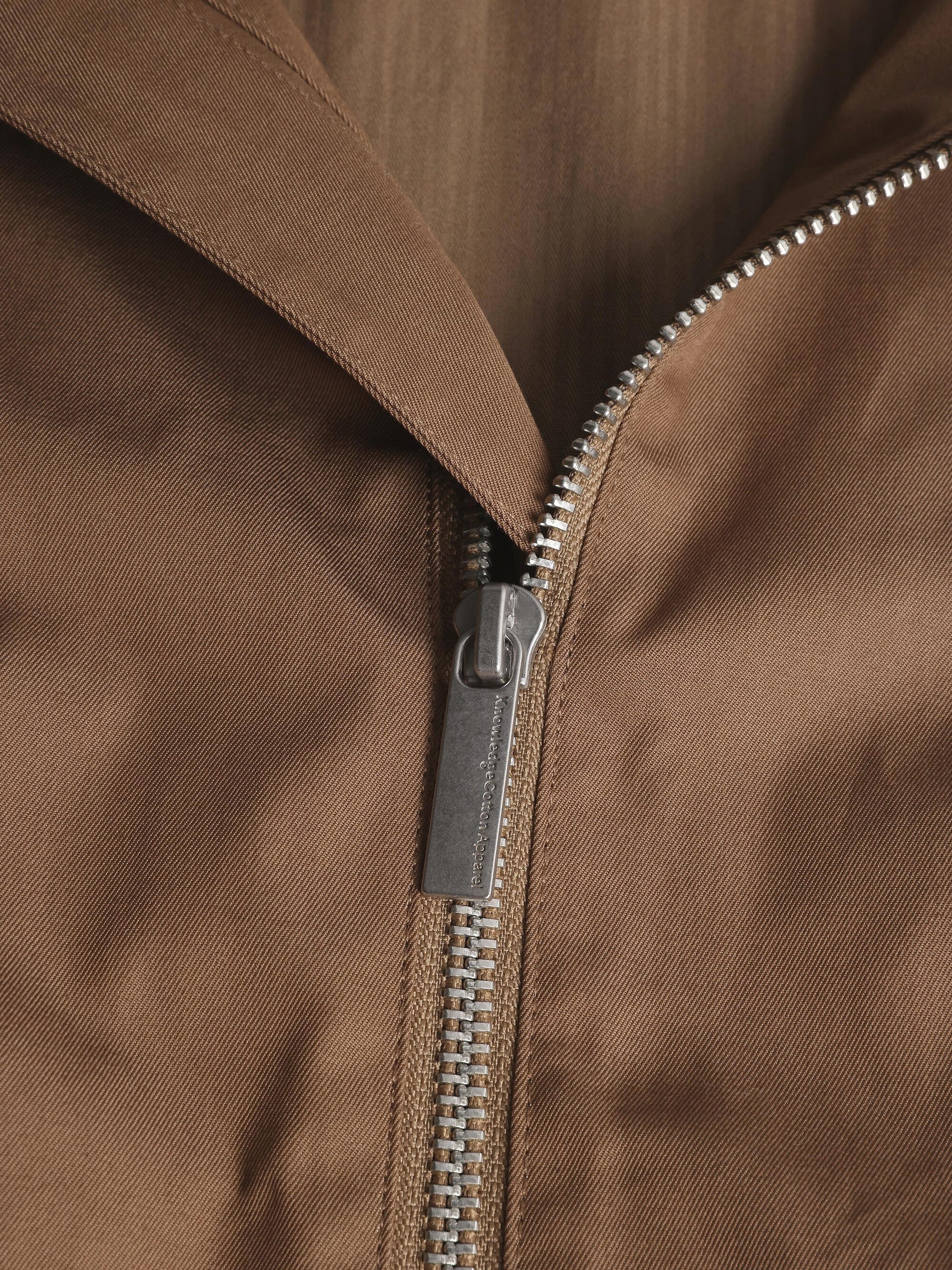 107013 - Herren vegan Bomberjacke Canvas Light Tuffet Braun