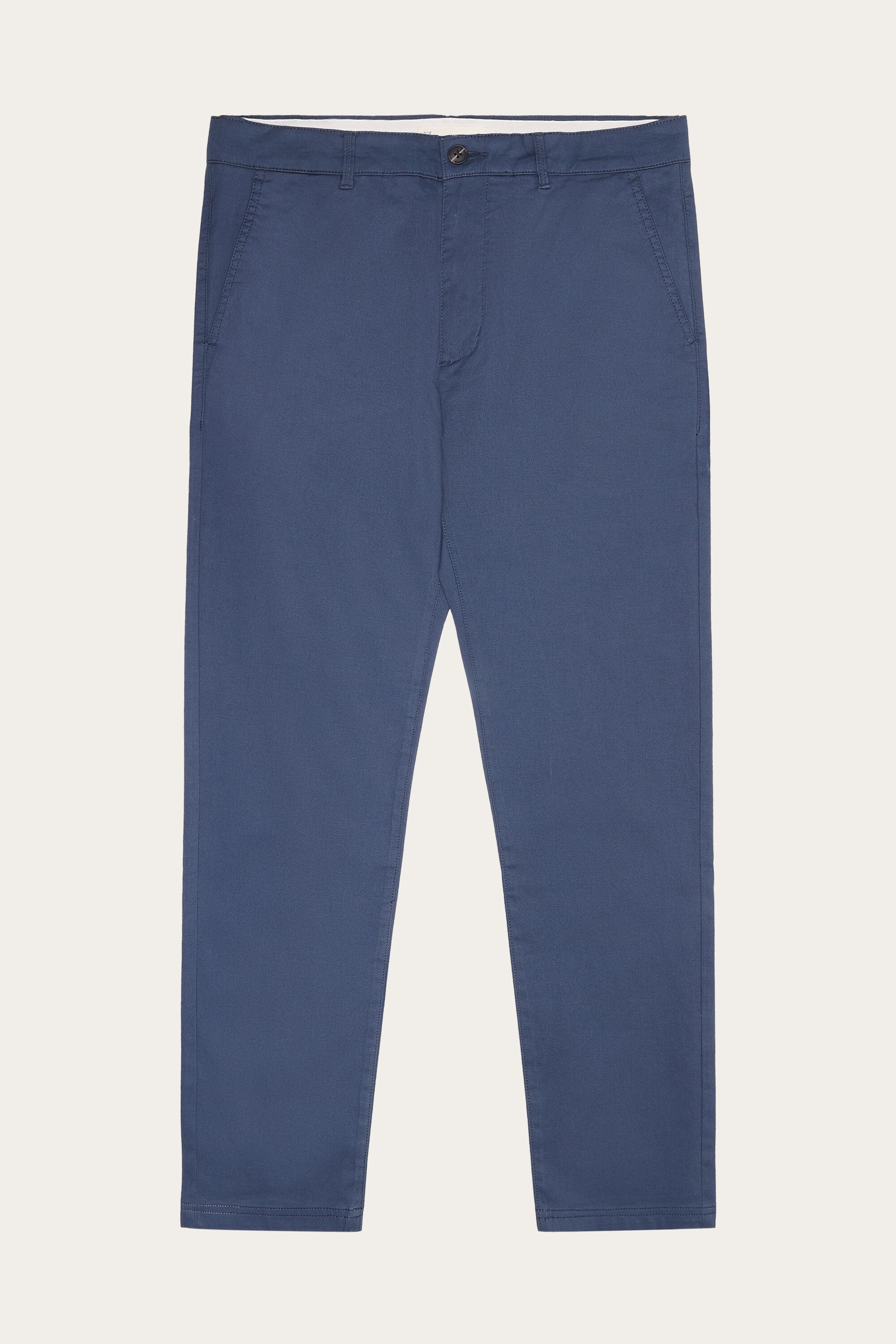 KnowledgeCotton Apparel Herren vegan Hose Canvas Chuck Regular Vintage Indigo
