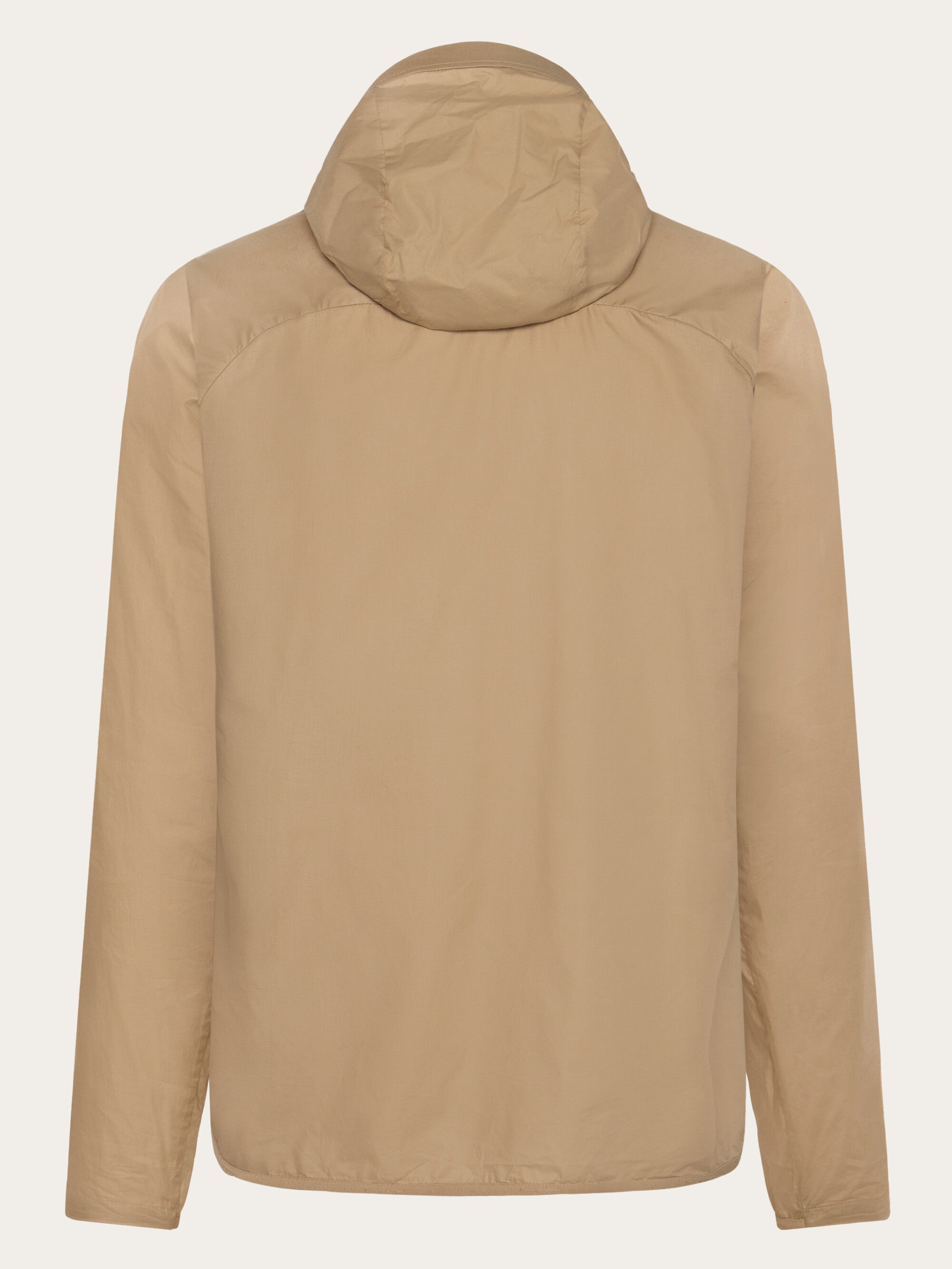 KnowledgeCotton Apparel men vegan Jacket Vent Ripstop 90 Tuffet Beige