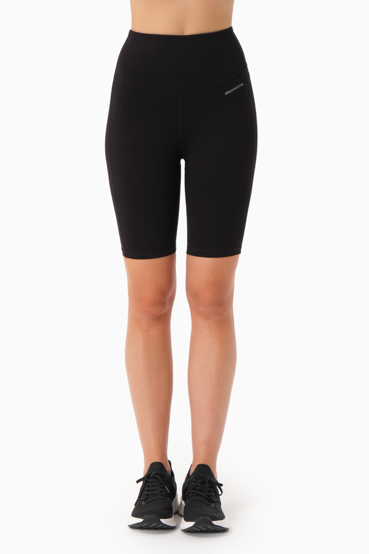 ORGANICATION womens vegan Biker Shorts Lilly Black