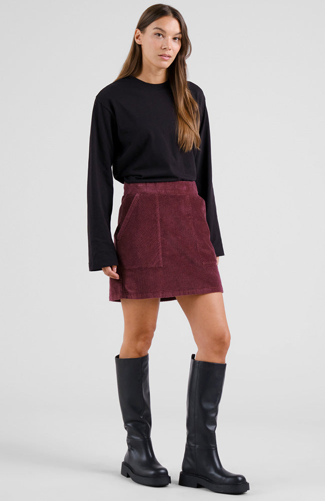 107235 - DEDICATED Damen vegan Rock Majorna Feige Rot