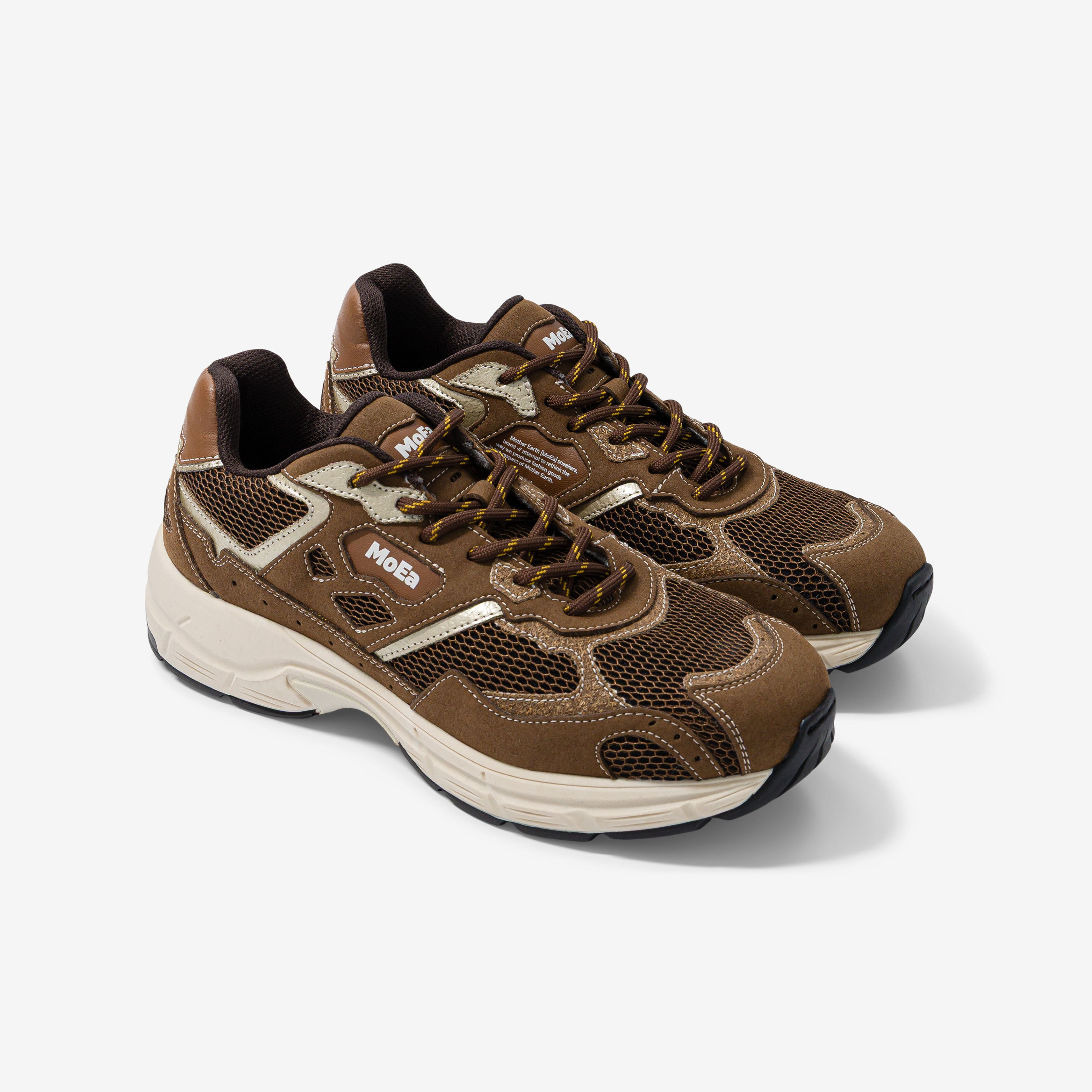 MoEa men vegan Sneakers Gen8 Palm Full Brown