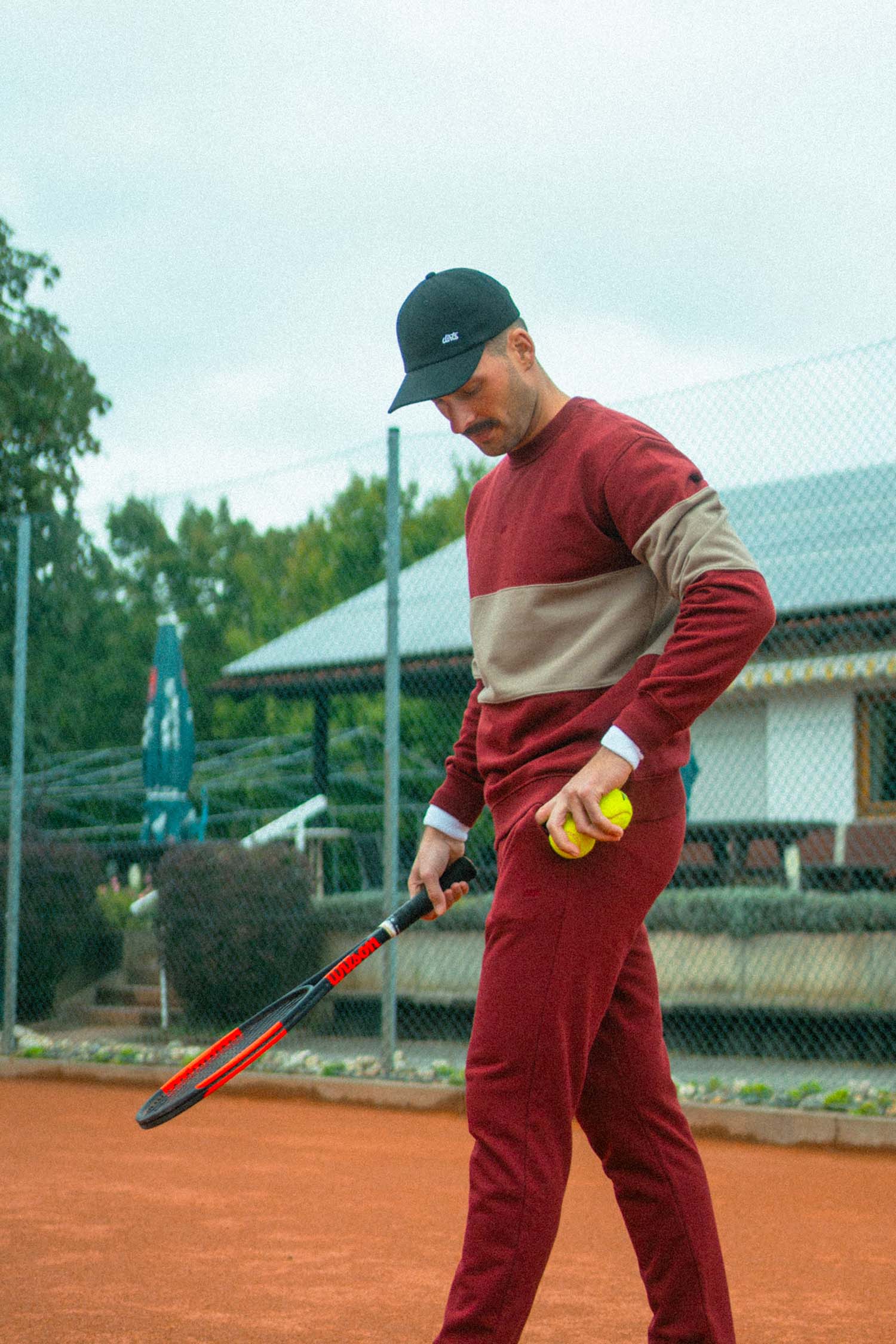DIRTS Basecap Denim Logo Schwarz