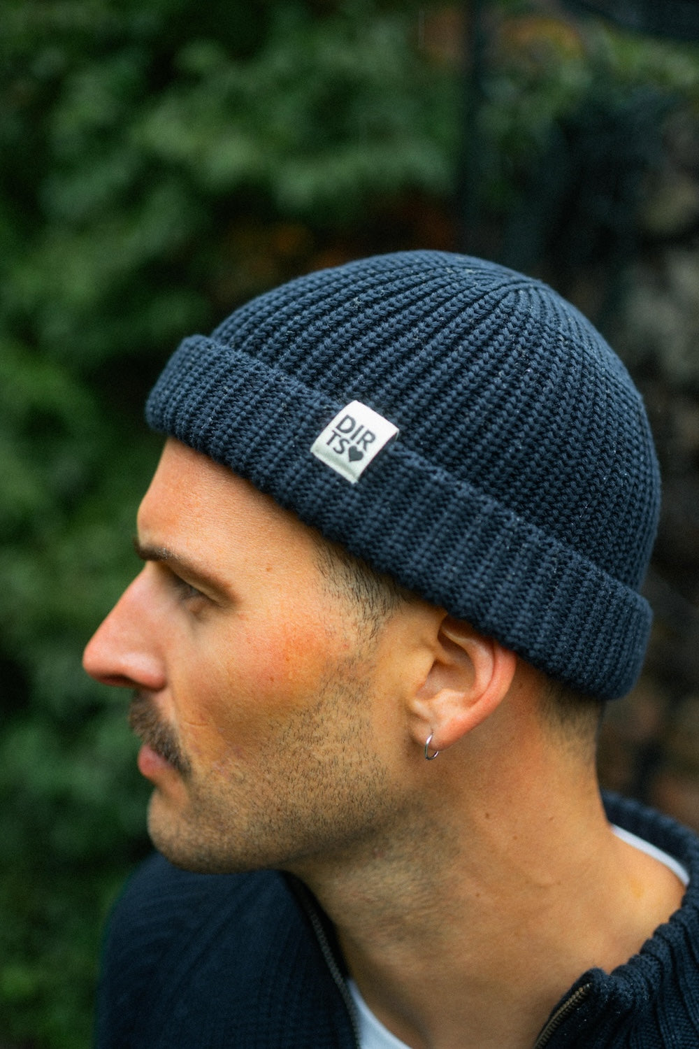 DIRTS men vegan Beanie Sailor Navy