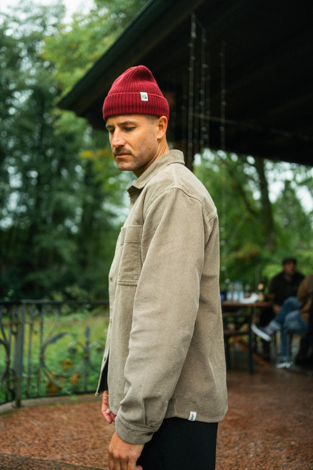 DIRTS men vegan Beanie Unisex Classic 2.0 Royal Burgundy