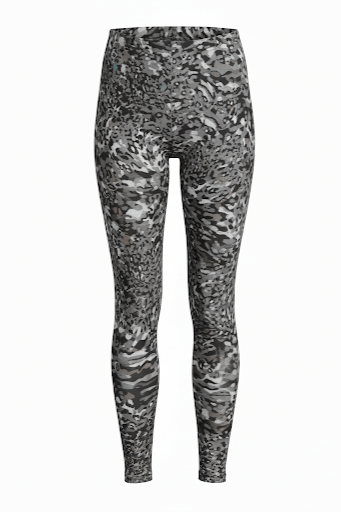 Image of WiDDA dames vegan Leggings Basic Grijs Patroon