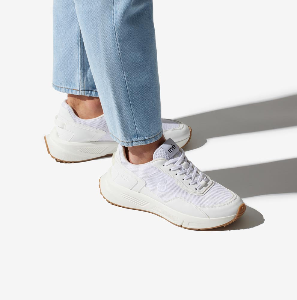 InÃ© men vegan Sneakers Vibes White