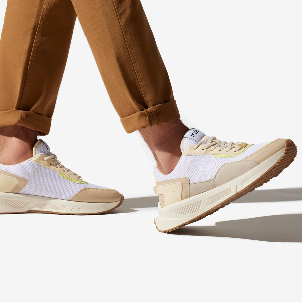 InÃ© men vegan Sneakers Vibes Cream & Lemon