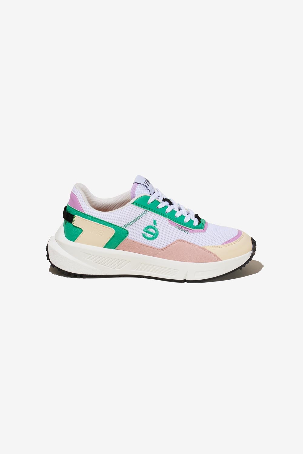 Image of Iné mannen vegan Sneakers Vibes Roze En Groen