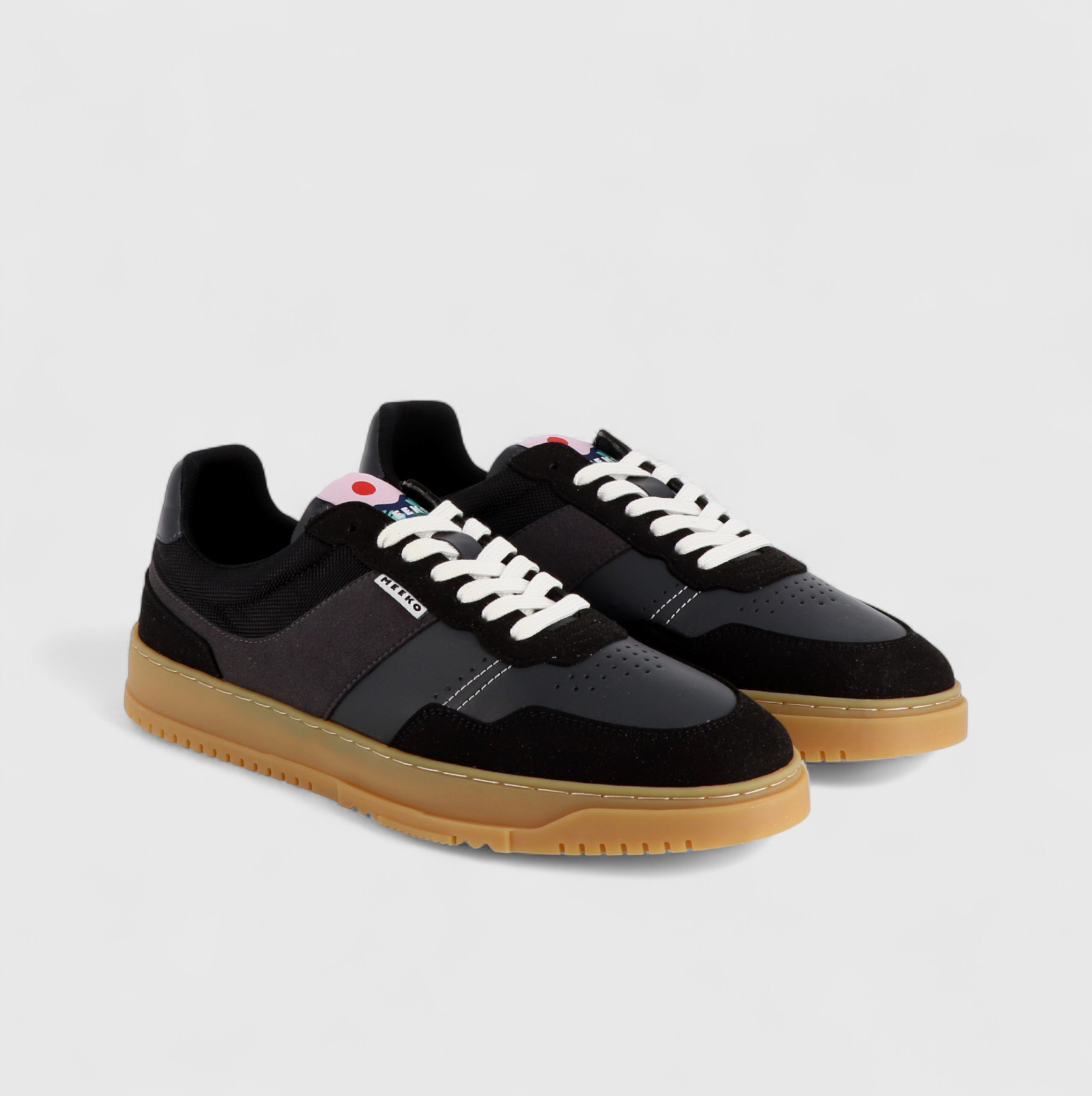 MEEKO men vegan Sneakers Kiboko Cordura Black