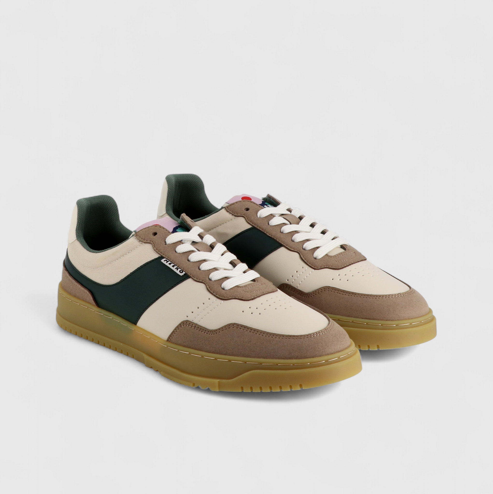 MEEKO men vegan Sneakers Kiboko Cordura Duck Green