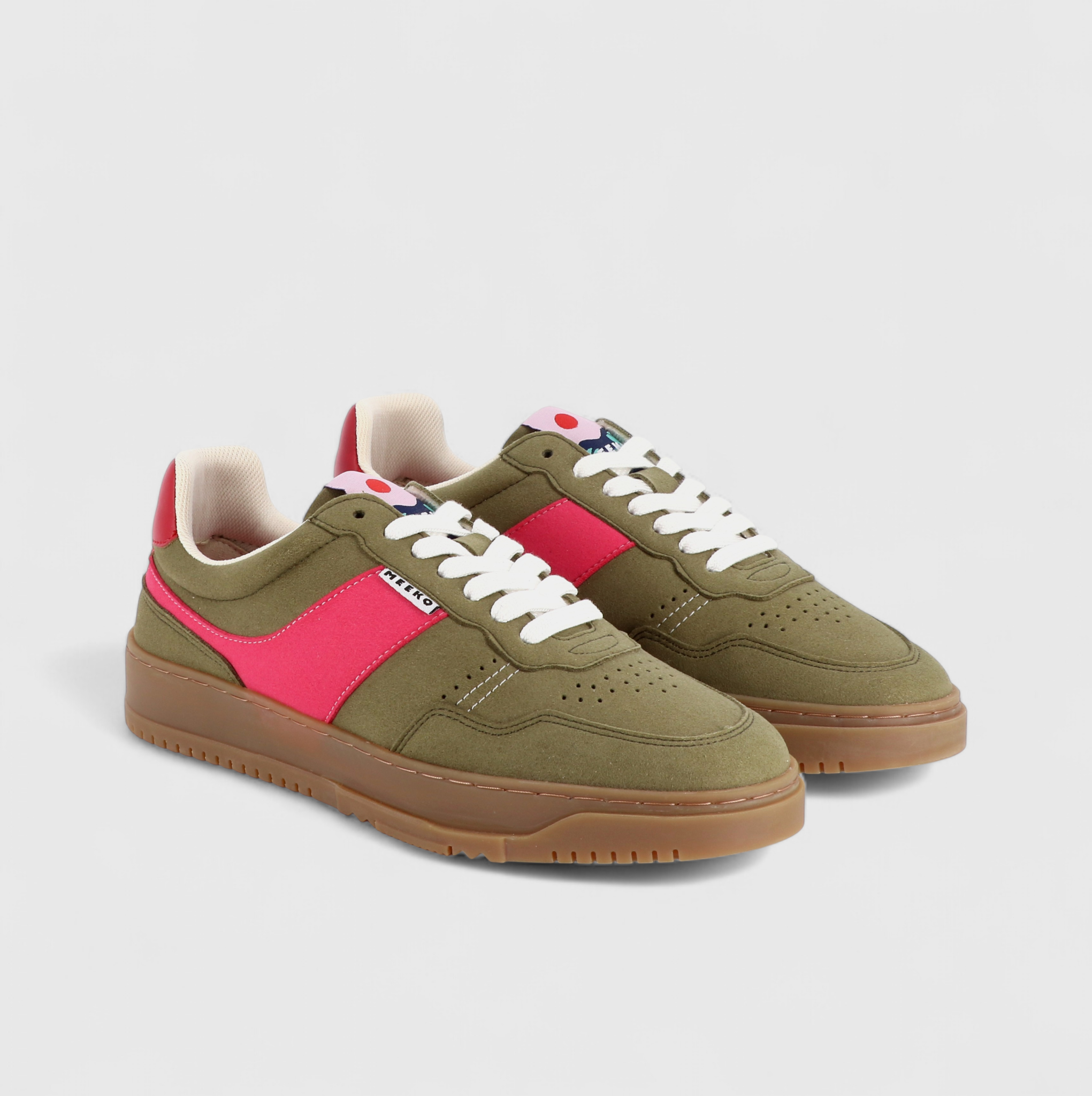 MEEKO men vegan Sneakers Kiboko Cordura Khaki