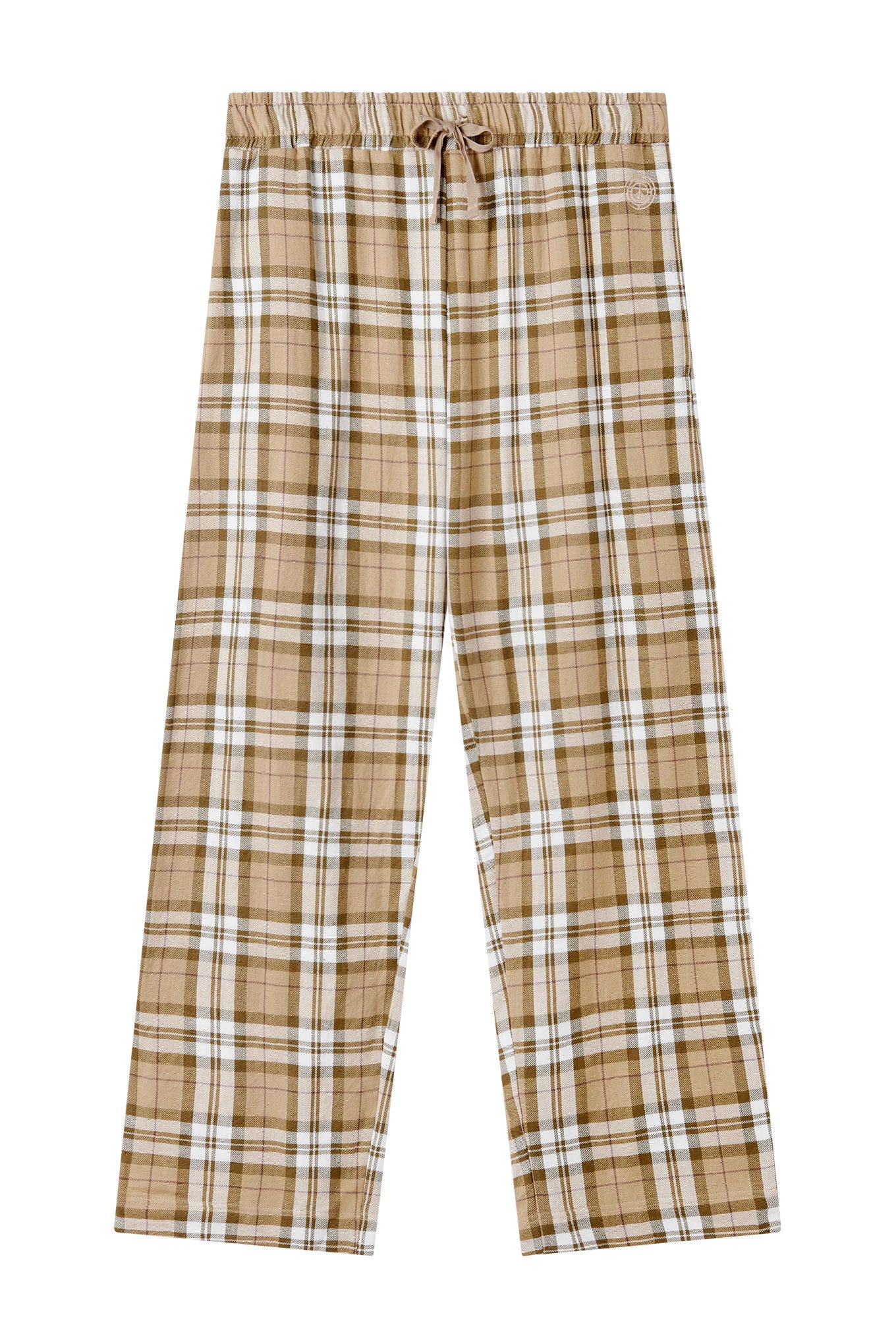 KOMODO womens vegan Pyjama Bottoms Jim Jam Sand