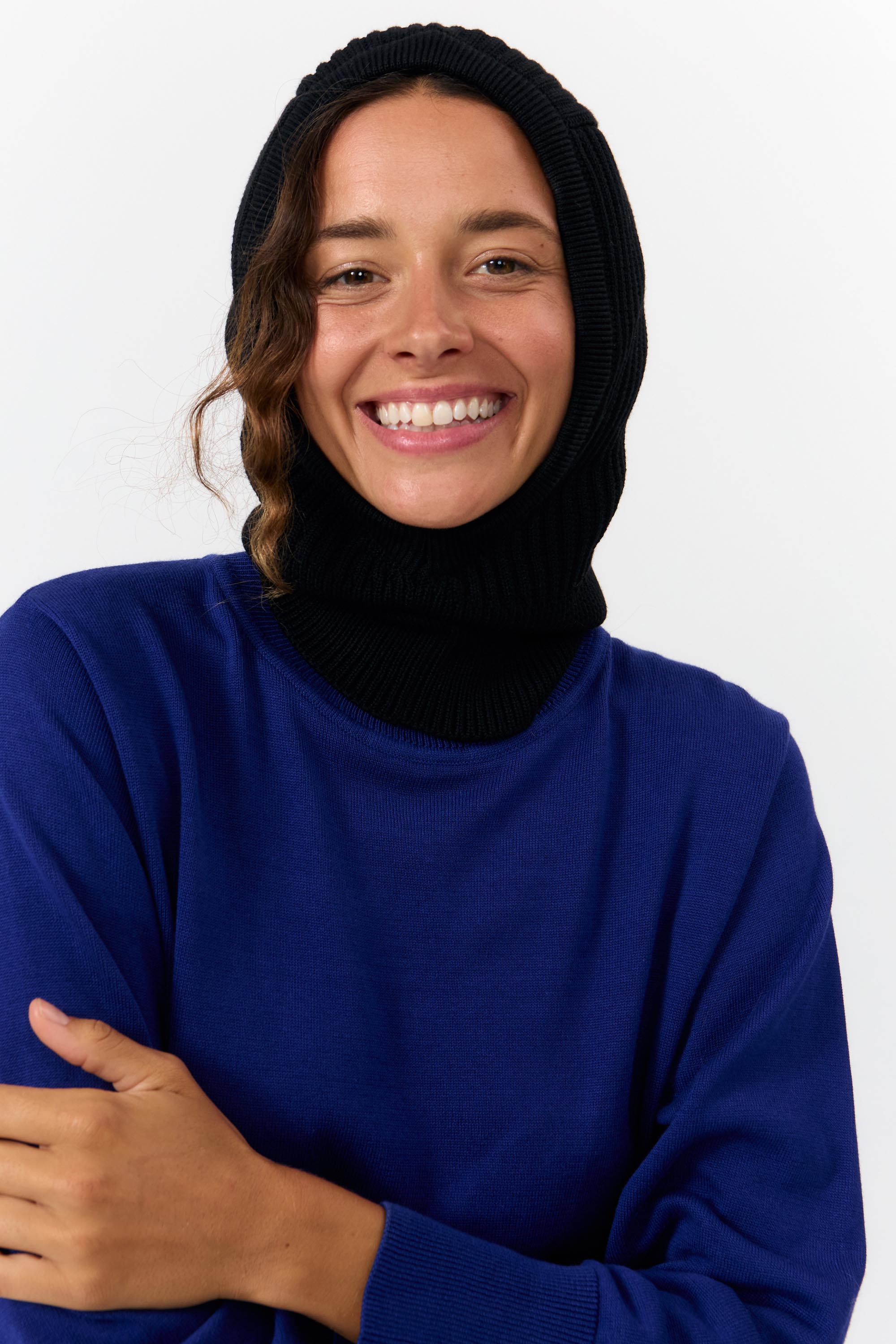 107488 - Damen vegan Balaclava Regina Schwarz