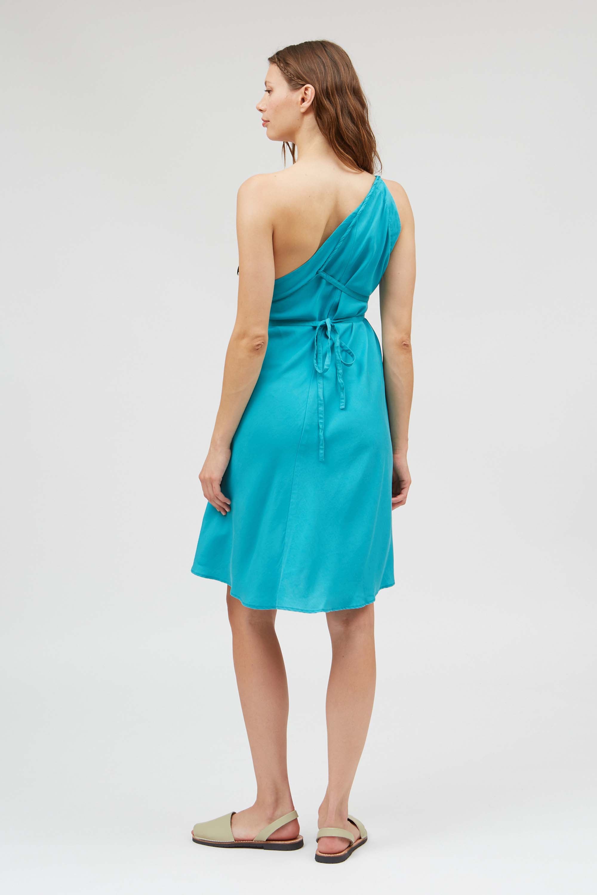 sachin and babi light blue dress Turquoise Sleeveless Cocktail Dress