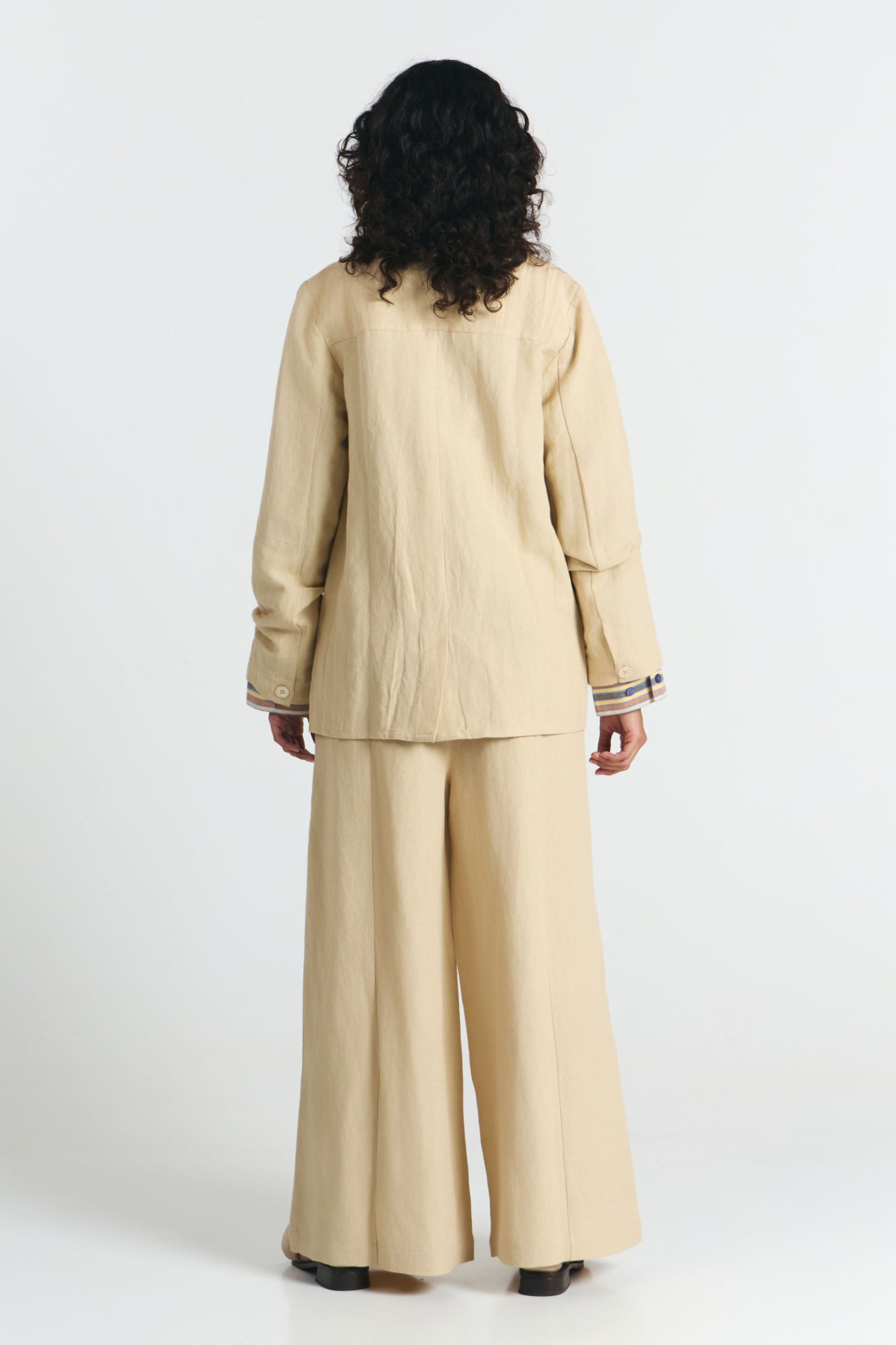 SUITE13LAB womens vegan Jacket Masaya Beige