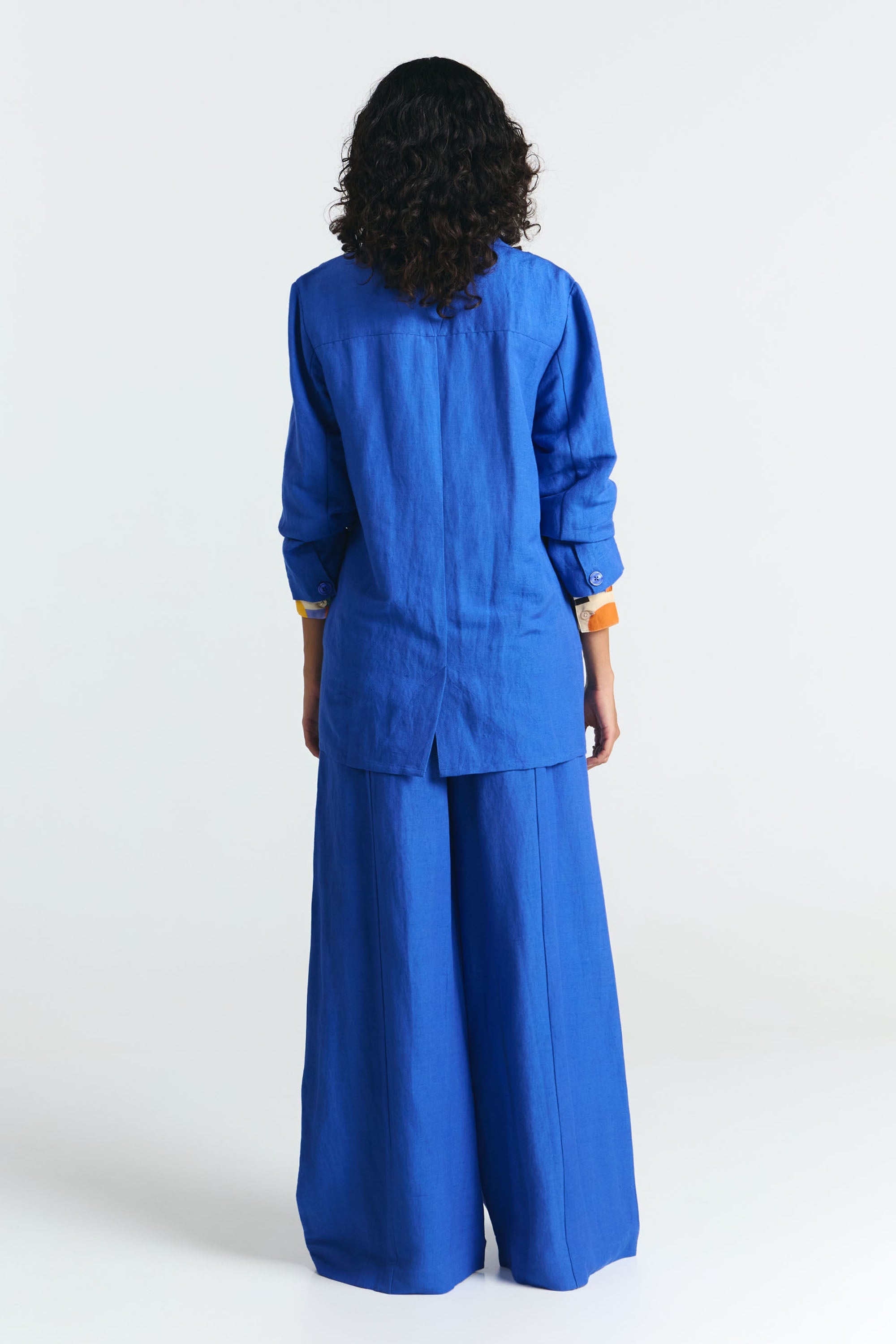 SUITE13LAB womens vegan Jacket Masaya Klein Blue