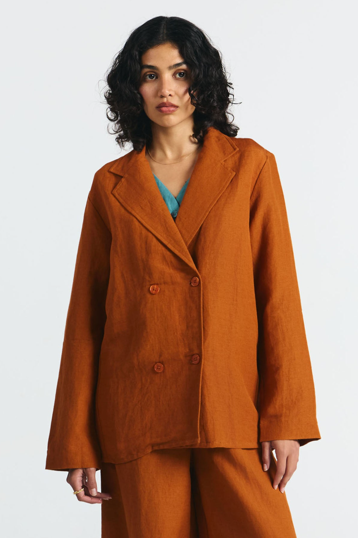 SUITE13LAB womens vegan Jacket Masaya Clay