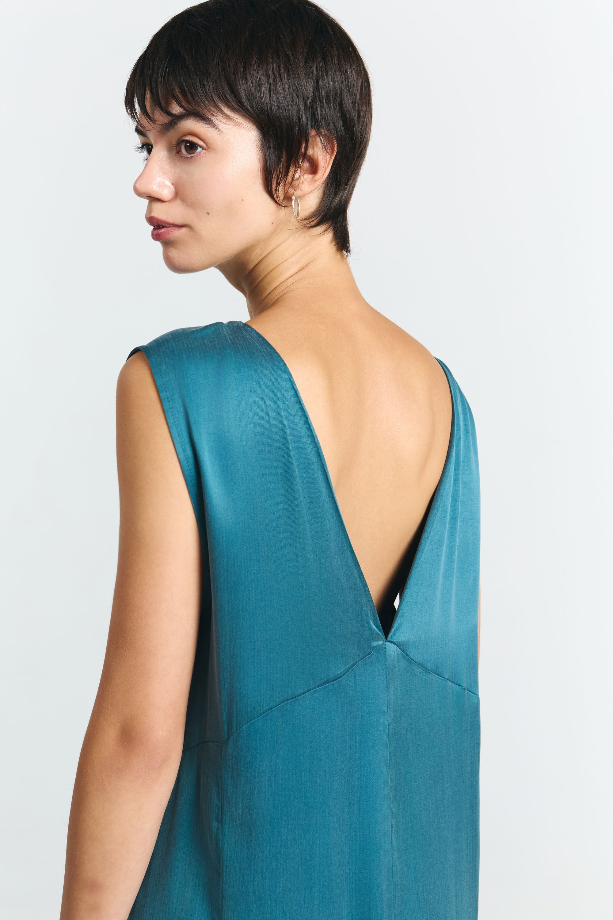 SUITE13LAB womens vegan Jumpsuit Neiba Deep Green