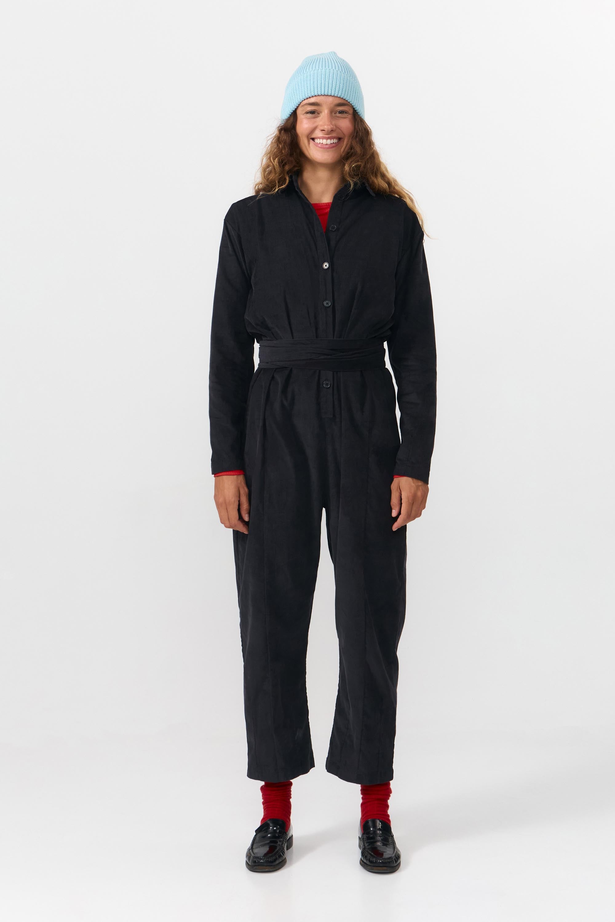 SUITE13LAB Damen vegan Jumpsuit Massy Schwarz