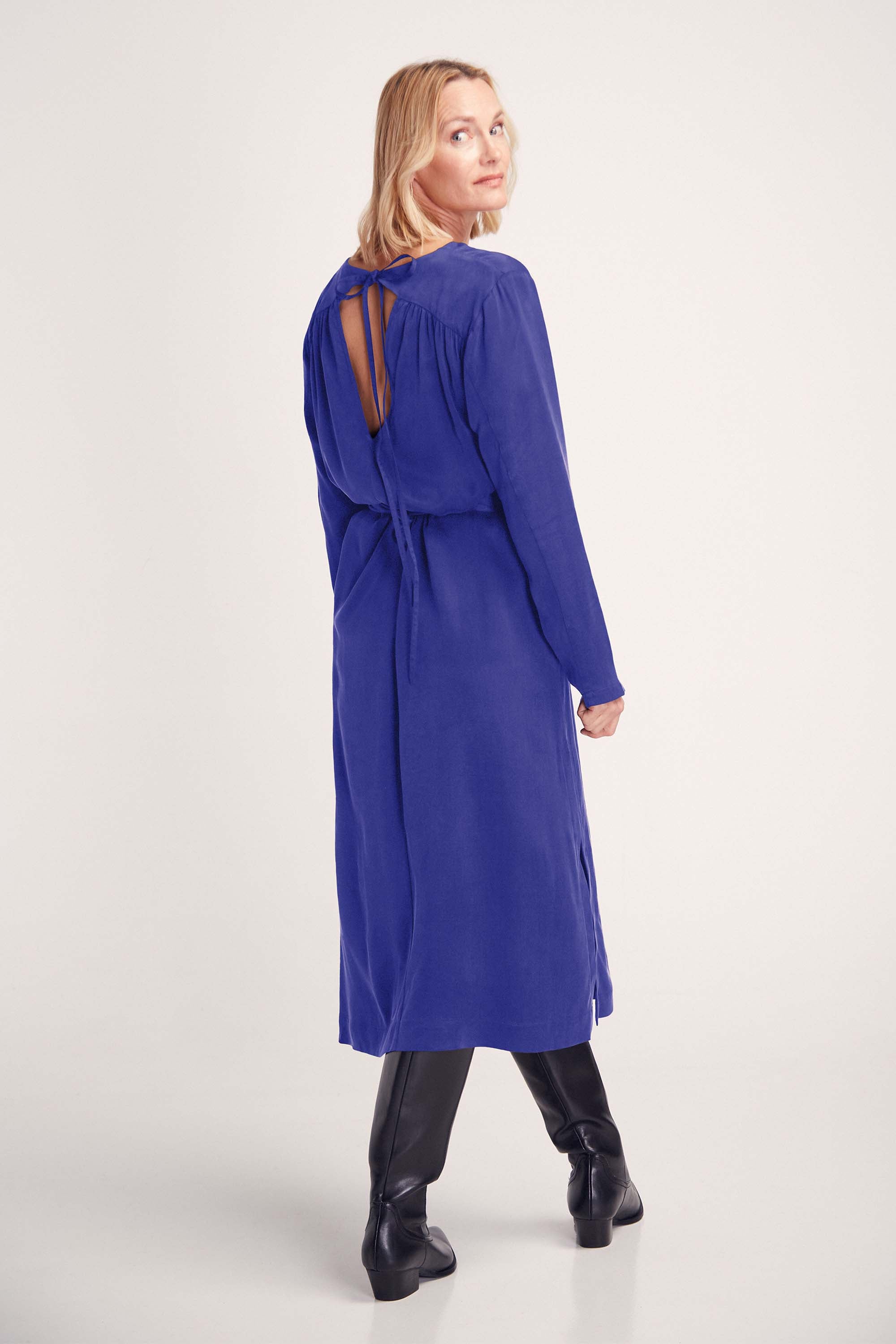 SUITE13LAB Damen vegan Kleid Nassi KÃ¶nigsblau