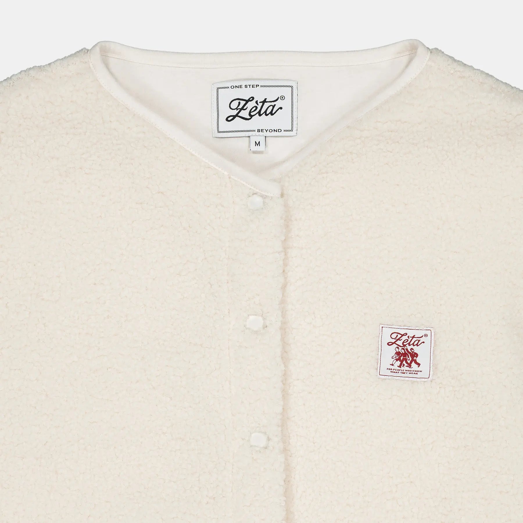 ZÃ¨ta womens vegan Vest Sherpa Beige