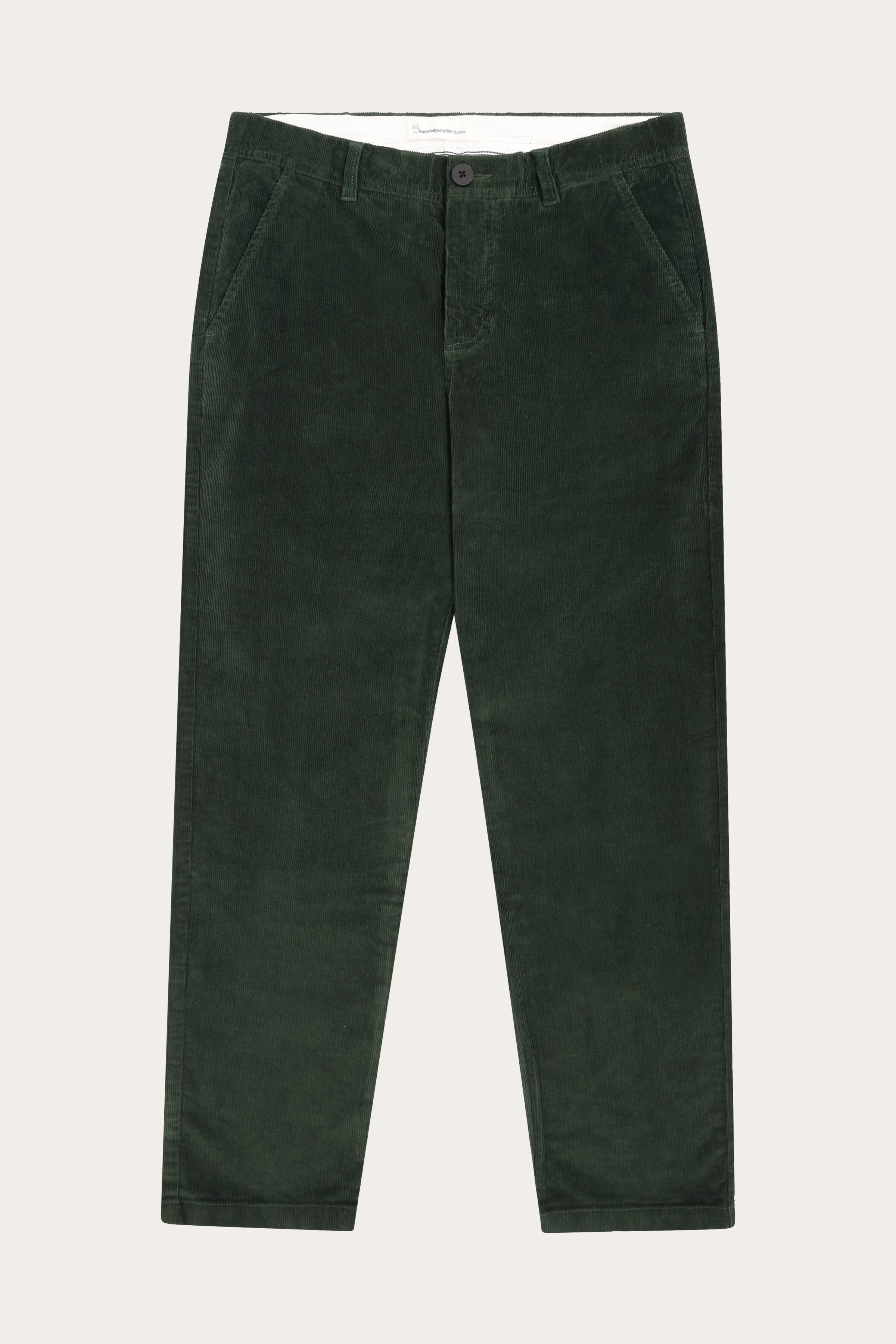 KnowledgeCotton Apparel Herren vegan Hose Corduroy Chuck Regular Forrest Night