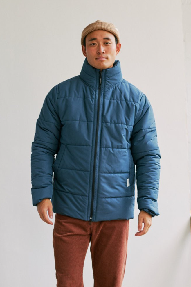Image of TWOTHIRDS mannen vegan Jas Yanutha Blue Orion