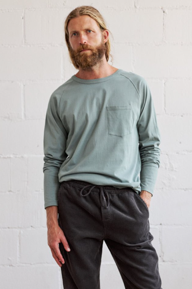 TWOTHIRDS Herren vegan T-Shirt Mitkof Soft GrÃ¼n