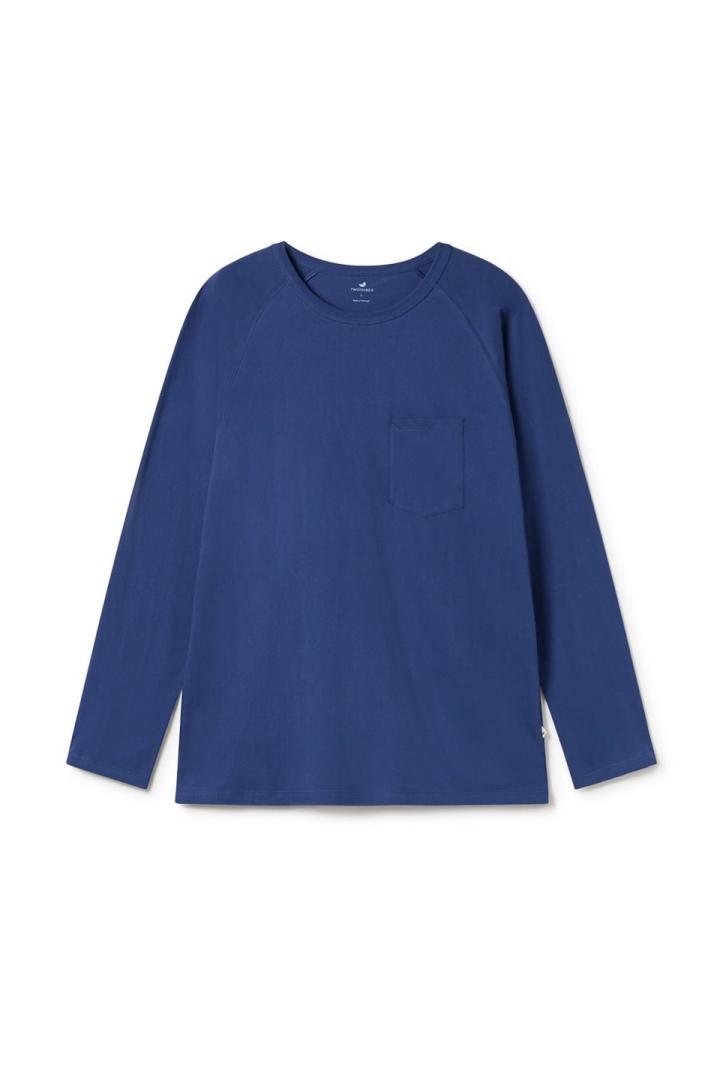TWOTHIRDS men vegan T-Shirt Mitkof Royal Blue
