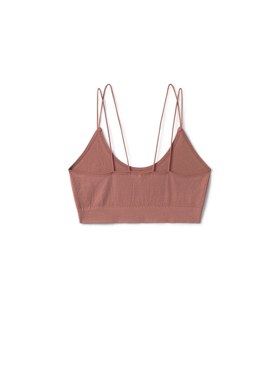 TWOTHIRDS womens vegan Sports Bra Figueral Washed Brick