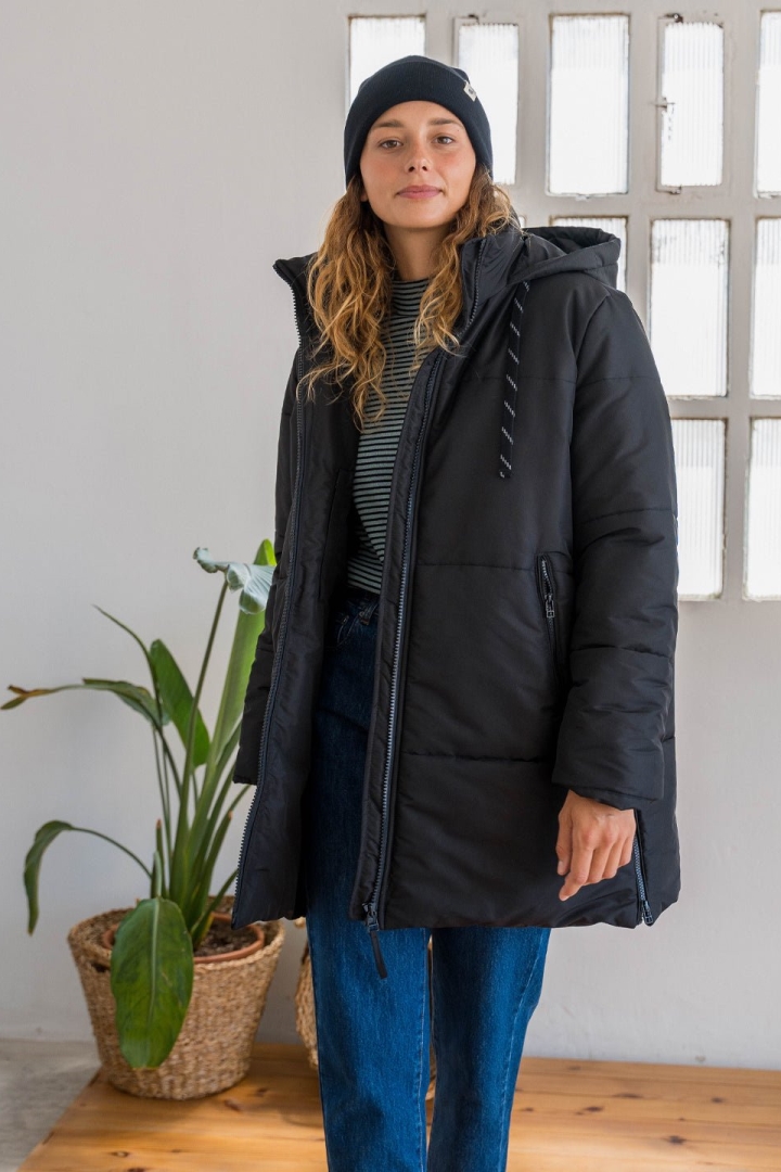 108065 - Damen vegan Jacke Signy Schwarz