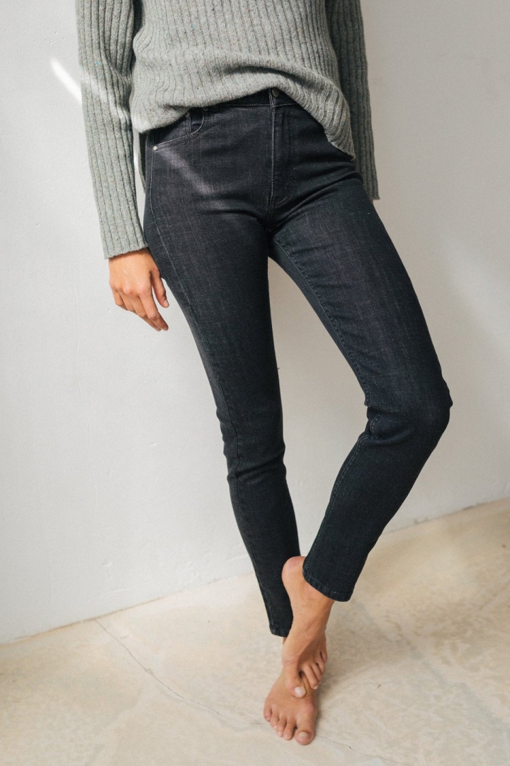Image of TWOTHIRDS dames vegan Jeans Tidore Zwart