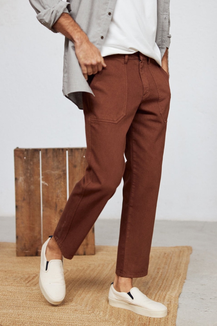 108072 - Herren vegan Hose Balu Sorrel Brown