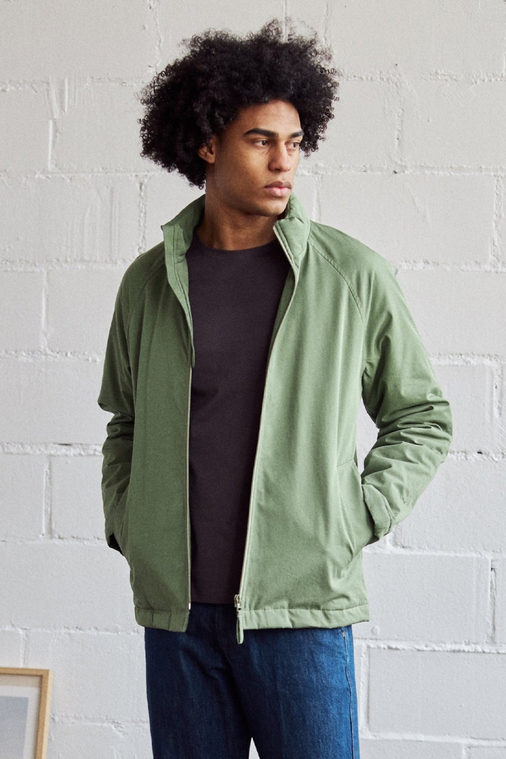 Image of TWOTHIRDS mannen vegan Jas Gabriel Soft Green