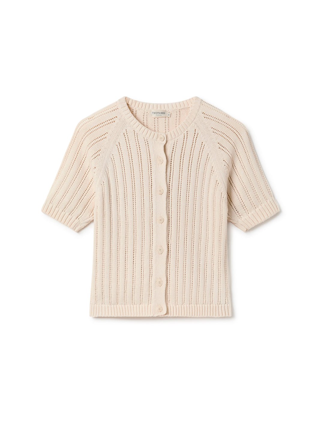 TWOTHIRDS womens vegan Top Inishmaan Ecru
