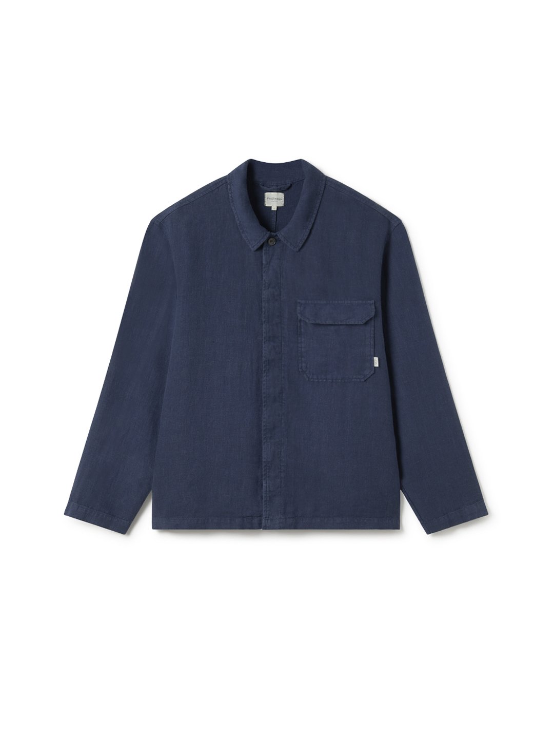 TWOTHIRDS men vegan Overshirt Walpole Navy Blue