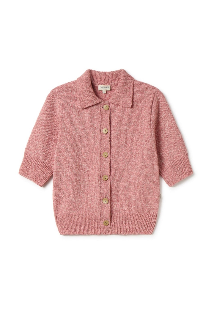 TWOTHIRDS Damen vegan Hemd Gatun Antique Pink