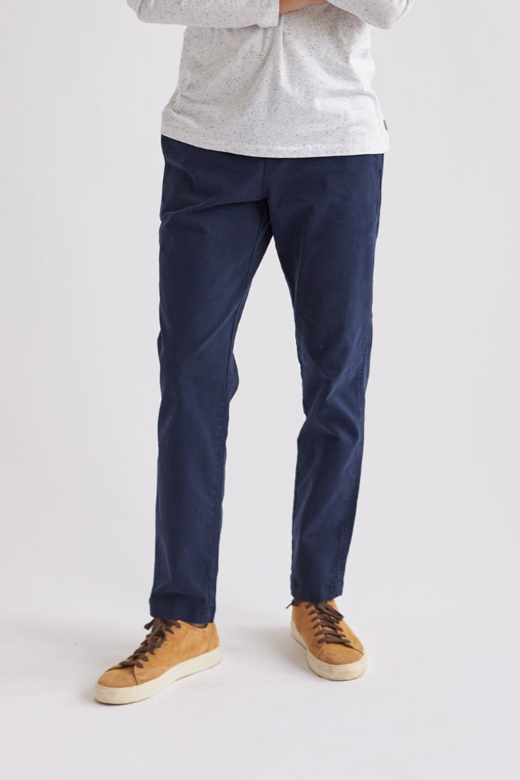 Image of TWOTHIRDS mannen vegan Broek Kuhn Bariton Blauw